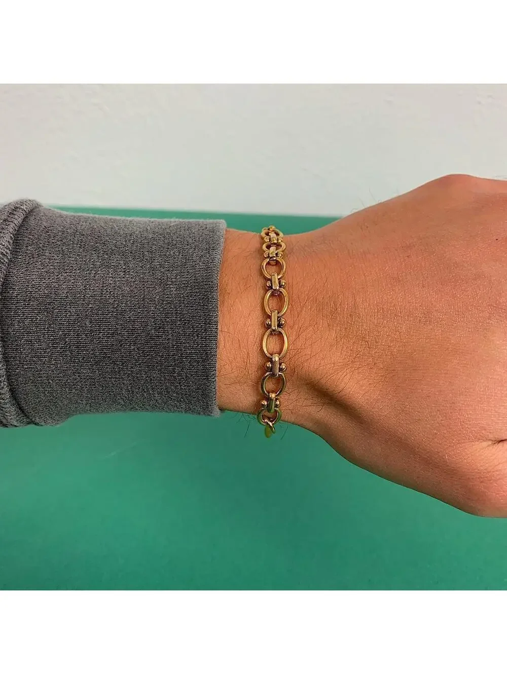 Y2K Stainless Steel Bracelet 8 Inch Unisex